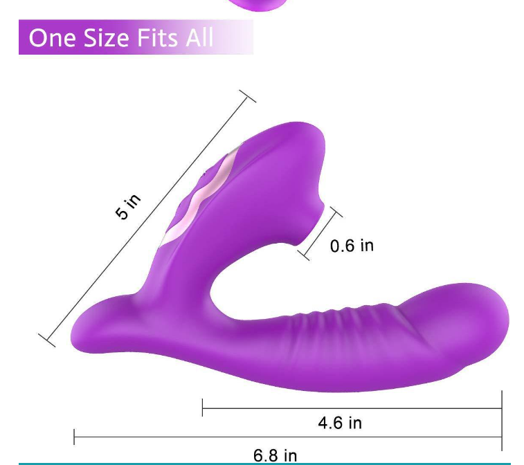 Arlie Vibrator with Suction