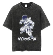 Vintage Dark Anime Streetwear Tee