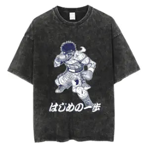 Vintage Dark Anime Streetwear Tee