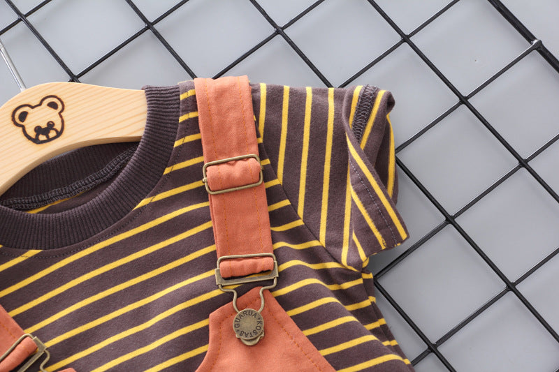 Summer Denim Shorts T-Shirt