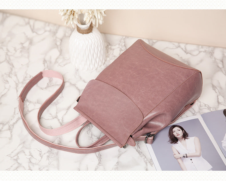 Leather Women's Backpack