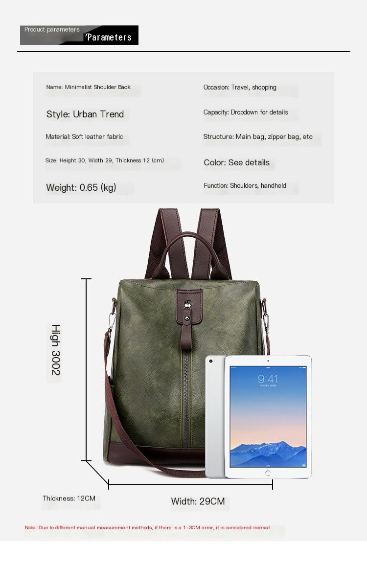 Large Capacity Anti-Theft Backpack