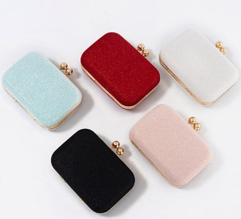 Round Mini Handbag with Chain