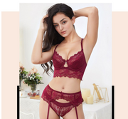 Sexy Beauty Back Lace Lingerie Set
