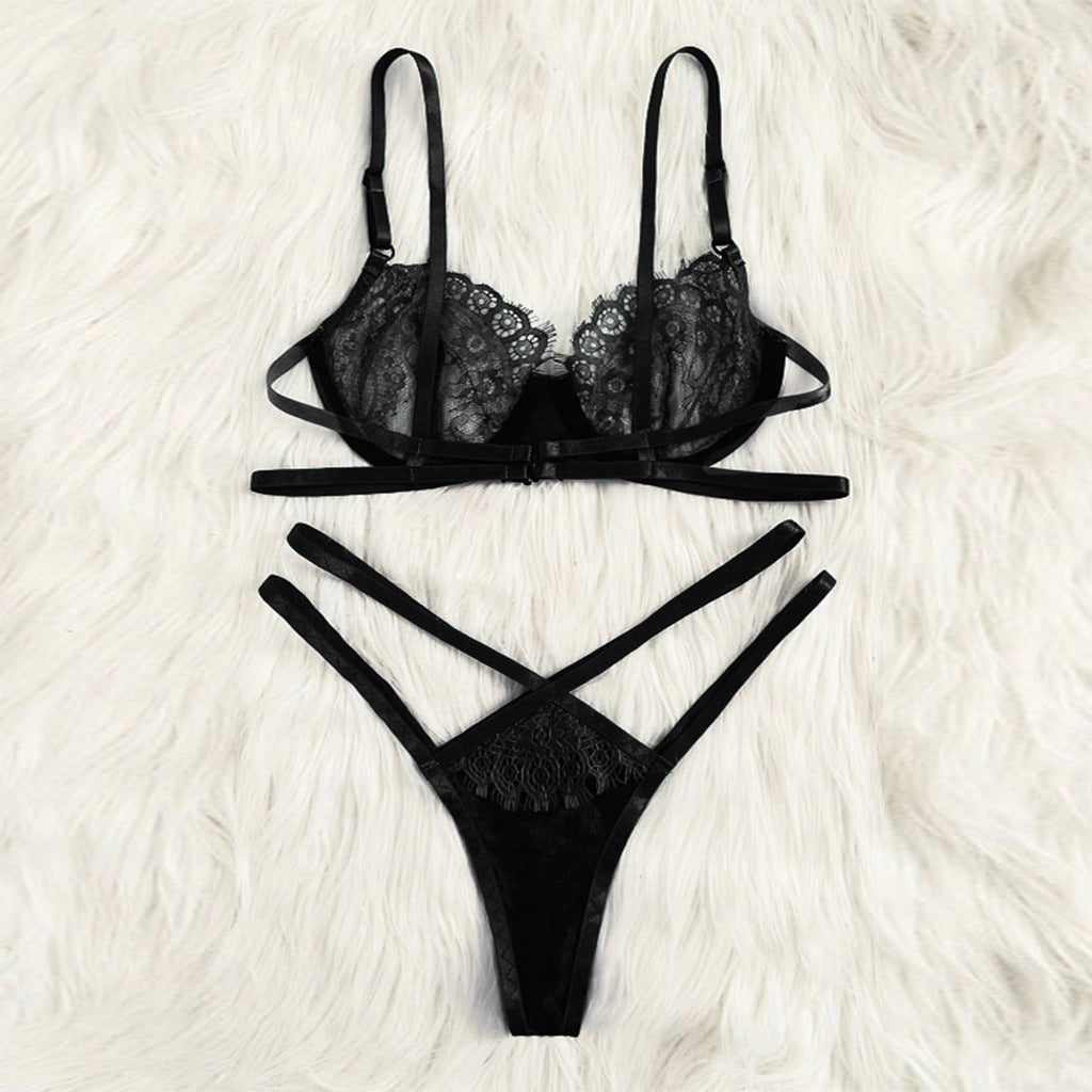 Three Point Style Lingerie Set