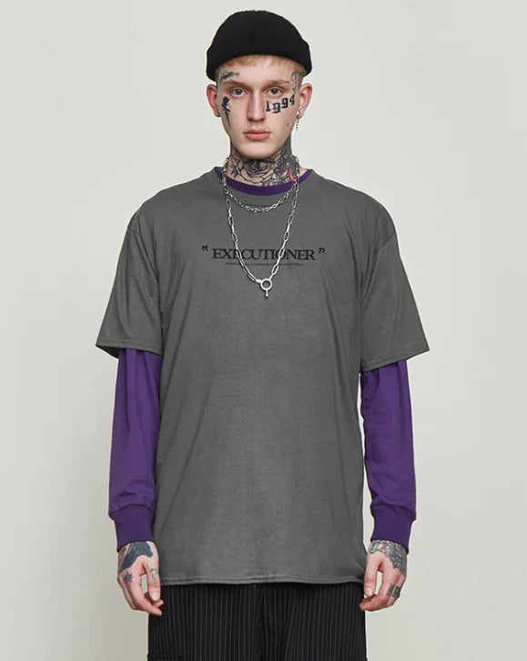 Cartoon Print Statement Tee