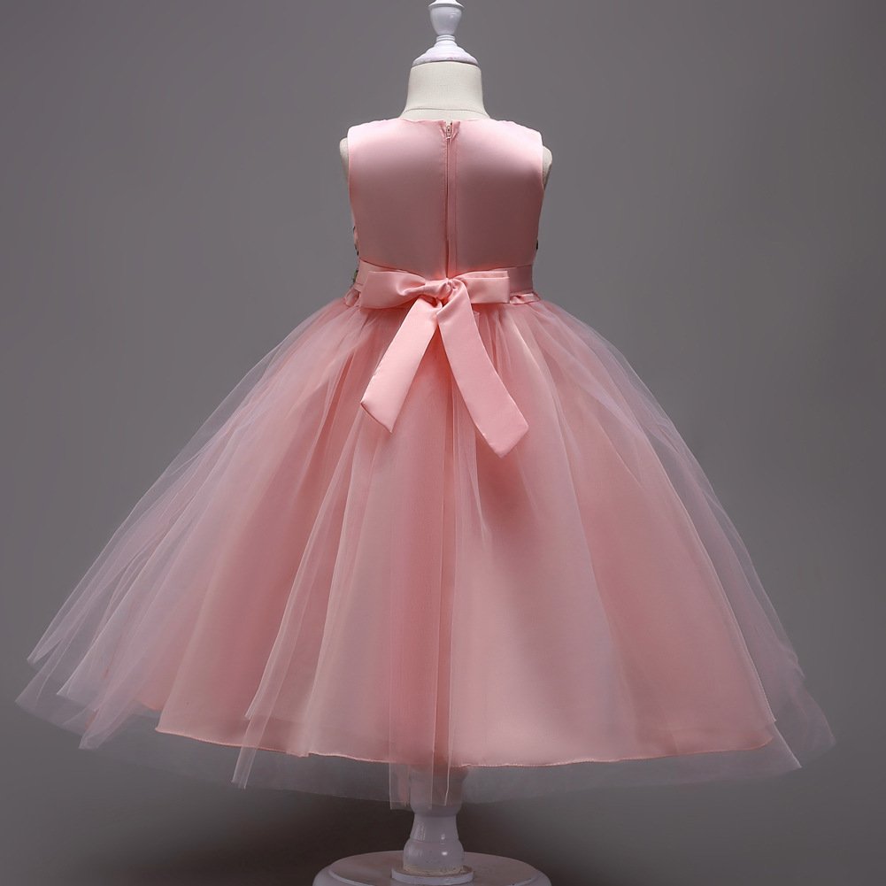 Embroidered Kids' Dress