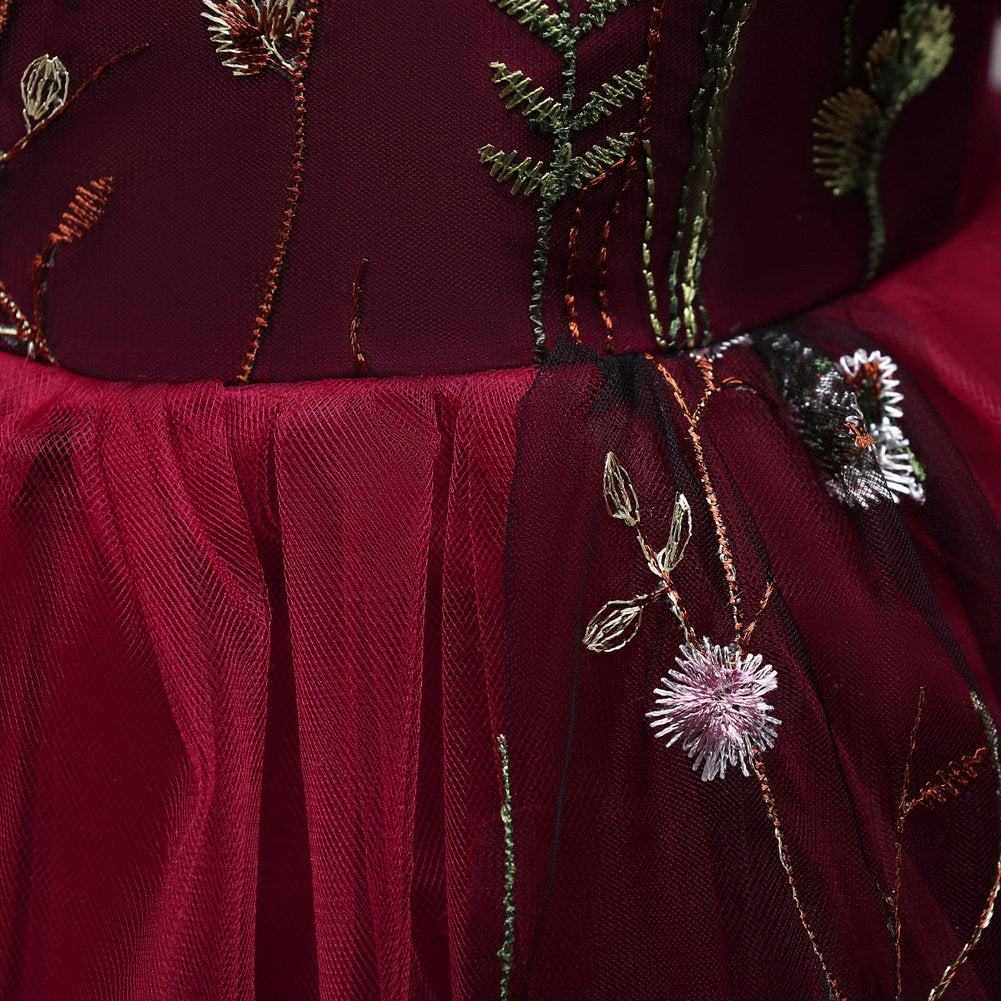 Embroidered Kids' Dress