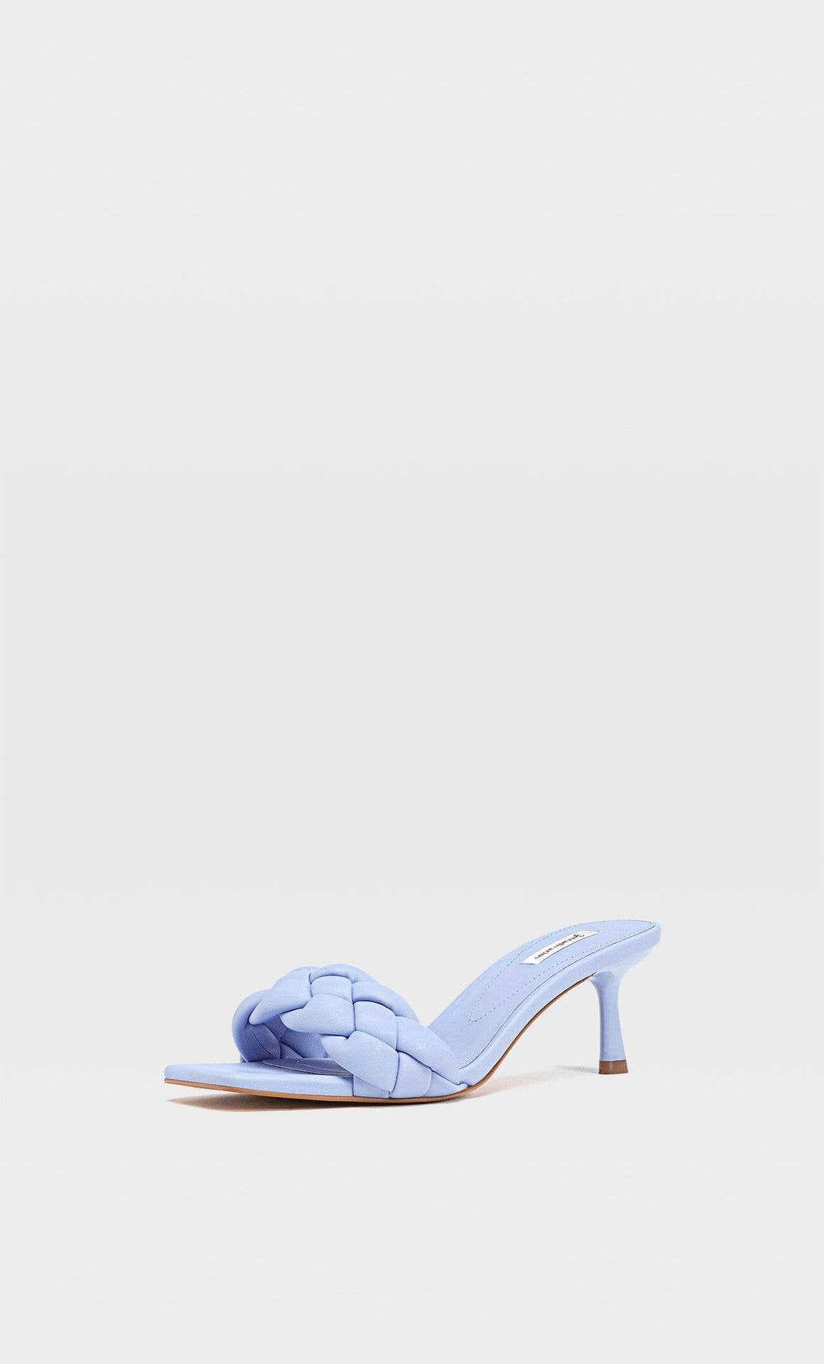 Square Open Toe High Heel Sandals