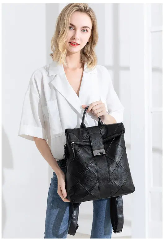 Premium Waterproof Double-Shoulder Backpack