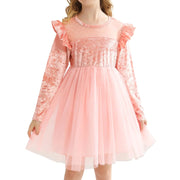 Enchanting Velvet & Tulle Holiday Dress