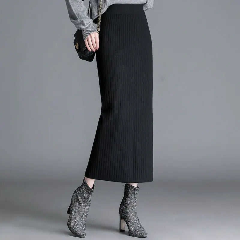 Women's Knitted Cotton Skirt