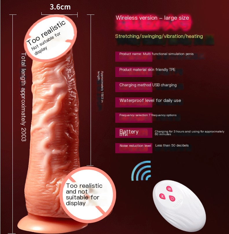 Heating Retractable Vibration Wand