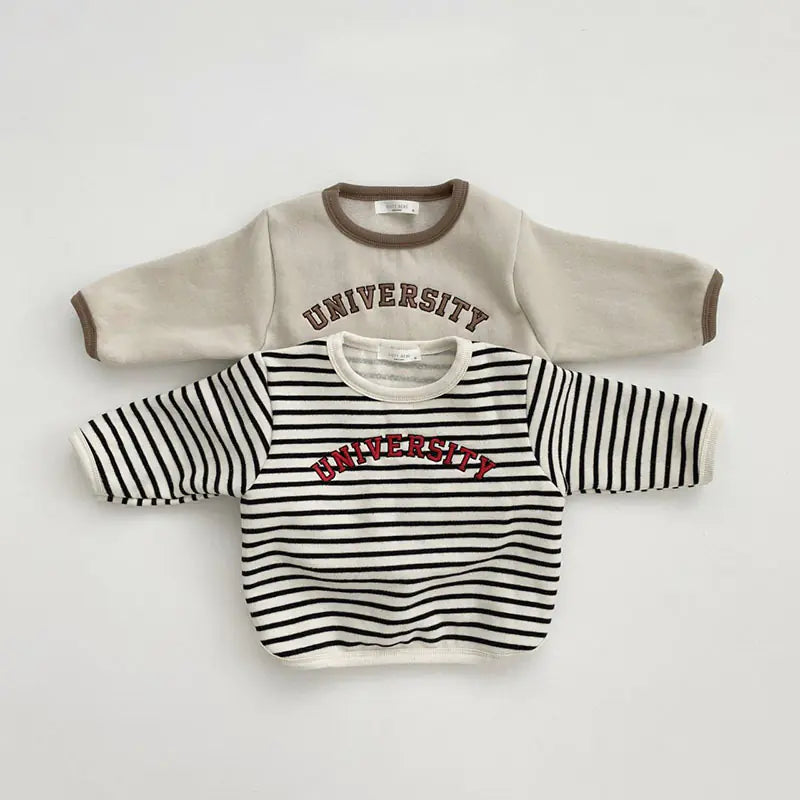 Children's Striped Long-Sleeved T-Shirt
