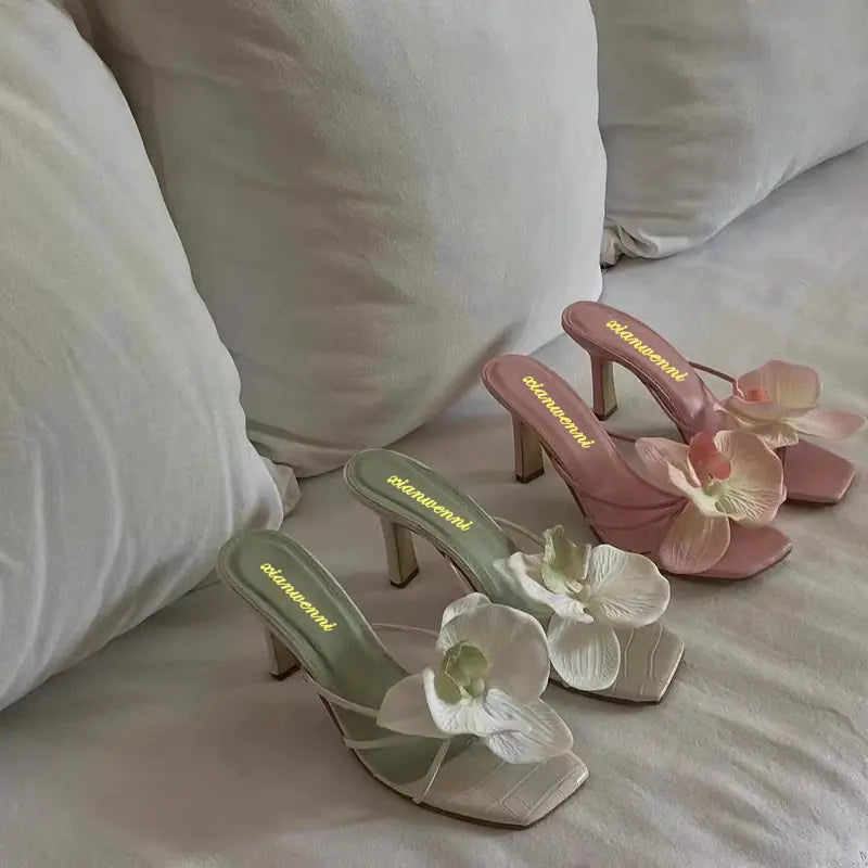 French-Style High Heel Sandals - The Ultimate Expression of Parisian Summer Elegance