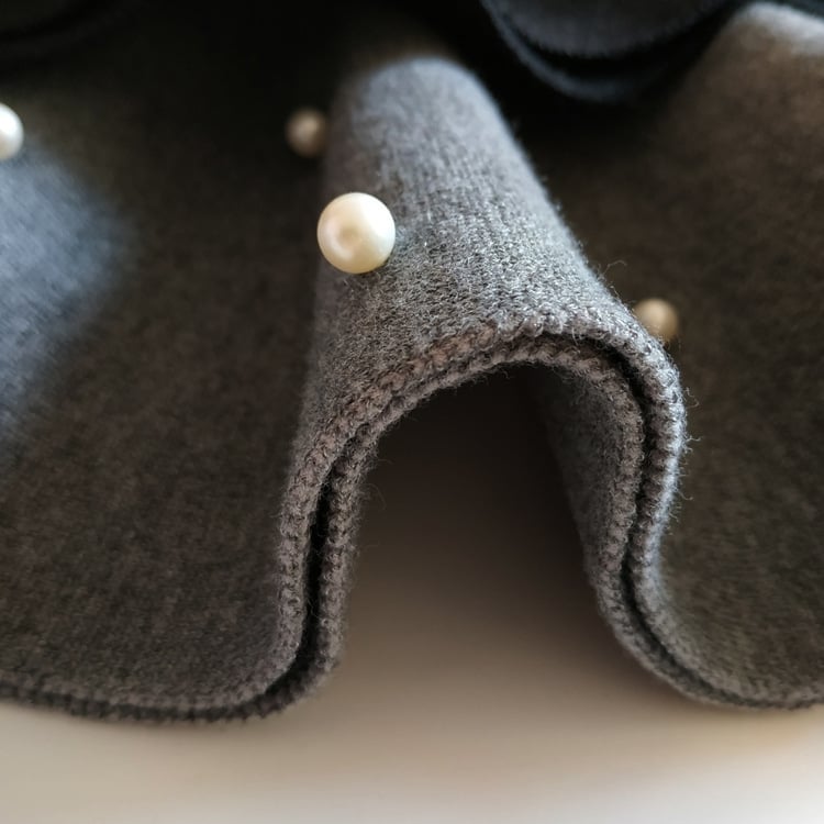 Beaded Knit Sweater Dress