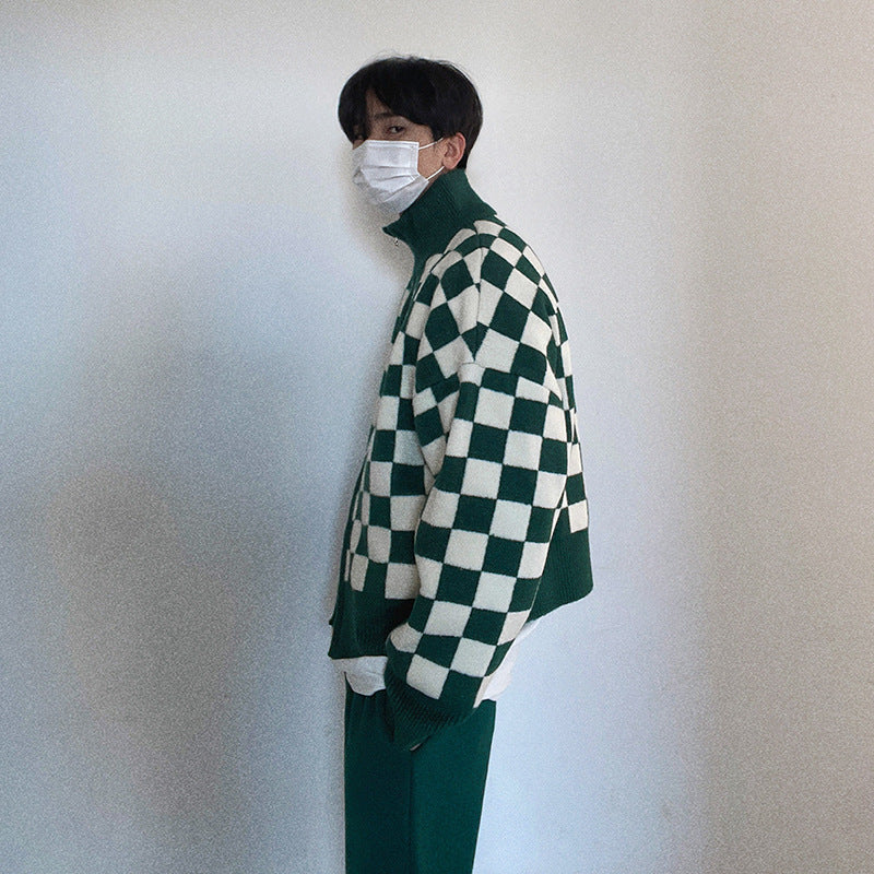 Checkerboard Sweater