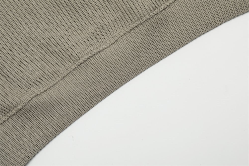 Creative Pattern Towel Embroidery Stand Collar Sweater