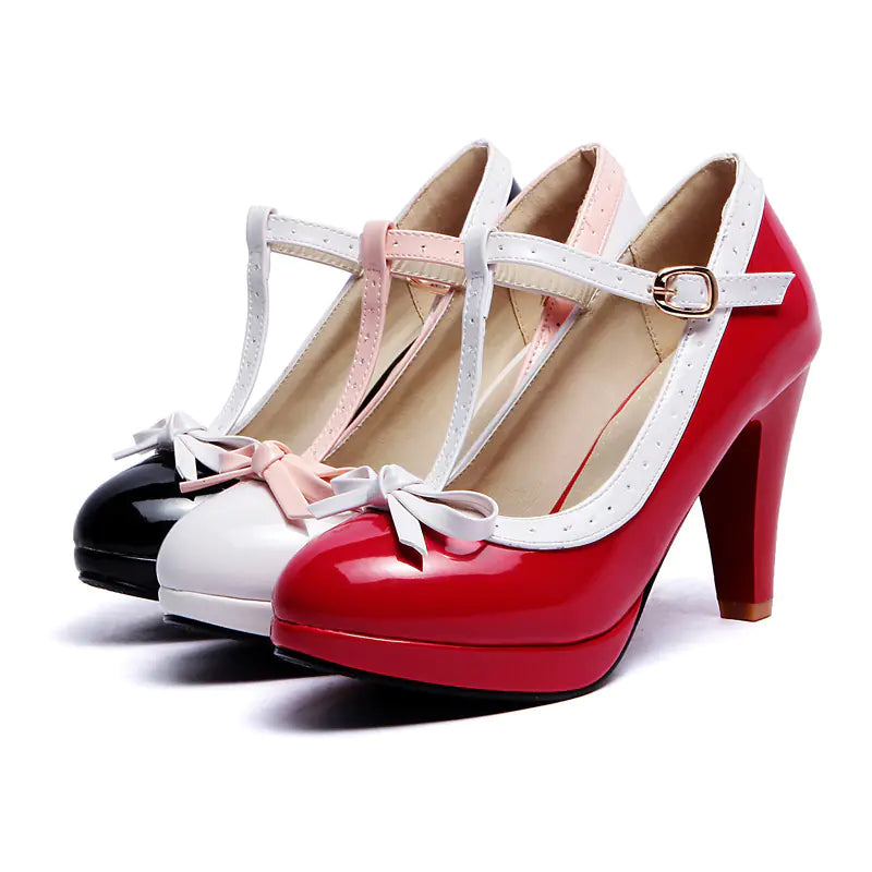 Spring High-Heeled Shoes - Elegant Comfort Meets Timeless Style