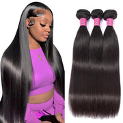 12A Grade Brazilian Straight Hair Bundles - Premium Virgin Human Hair