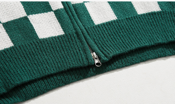 Checkerboard Sweater