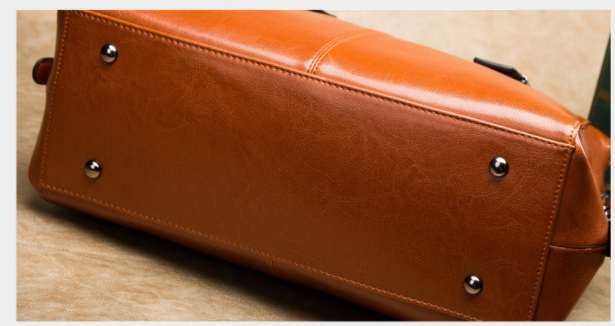 Women's Fashion Simple Leather Crossbody Bag