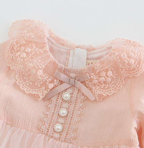 Wrinkle-Resistant Cotton Toddler Dress