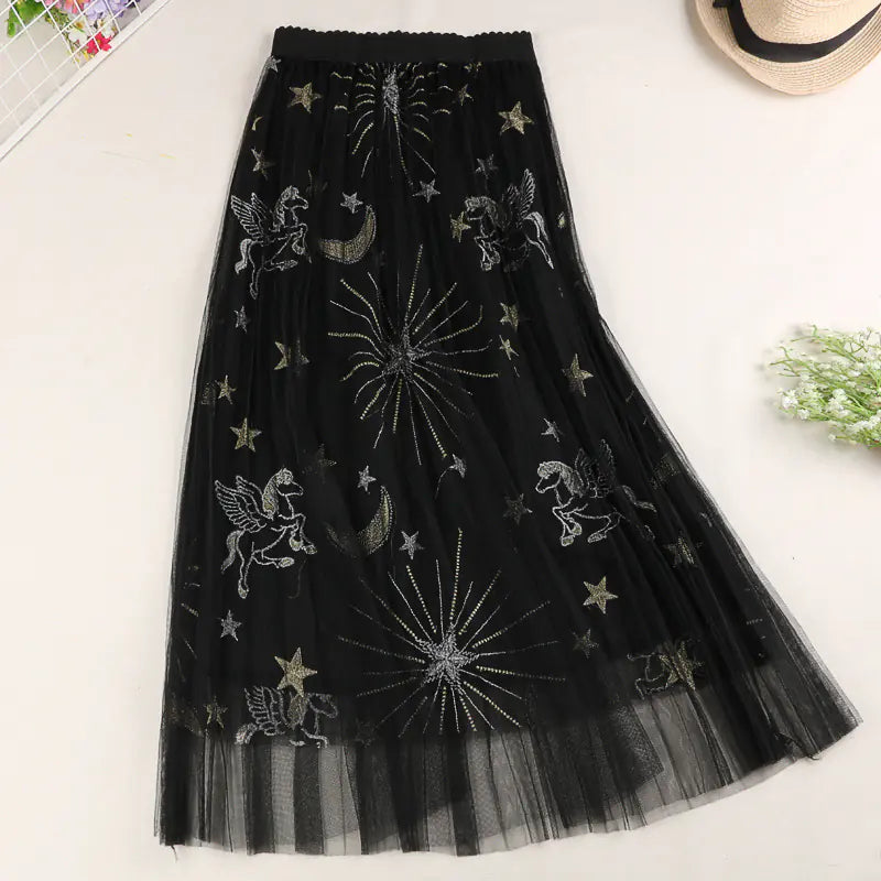 Embroidered Dream Cascade