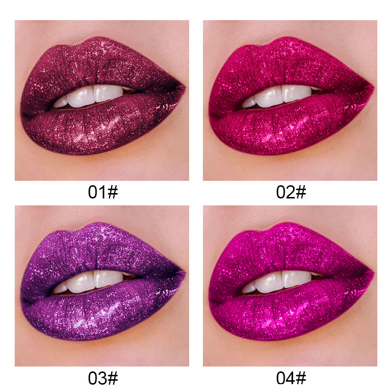Metallic Pearlescent Diamond Lip Gloss Set