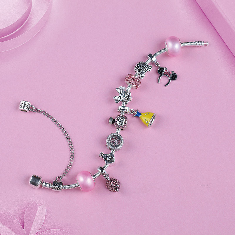 Elegant Bow Crystal Bracelet