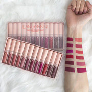 24-Color Matte Lip Gloss Set