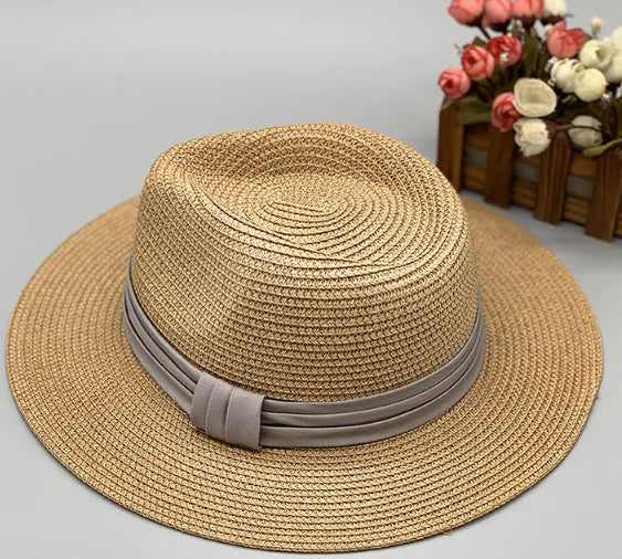 Korean Wide-Brim Elegance