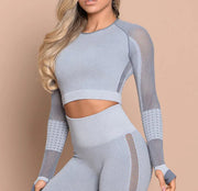 Seamless Yoga Outfit Set