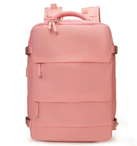 Large Capacity Waterproof Nylon Travel Backpack