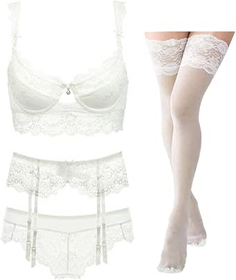 Sexy Beauty Back Lace Lingerie Set