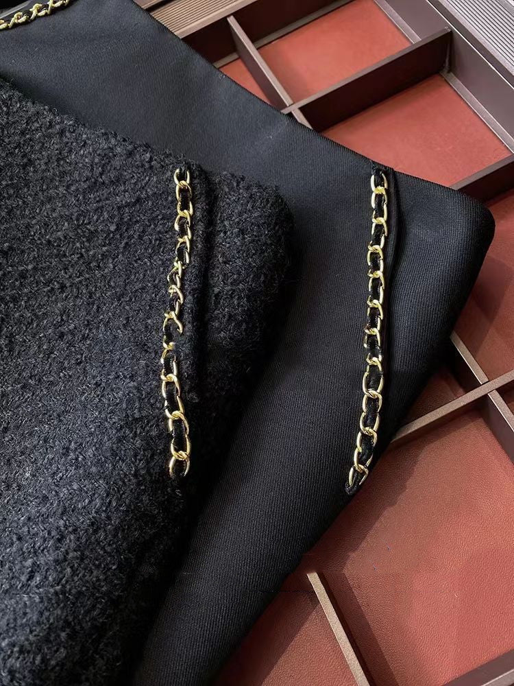 High Waist A-Line Skirt