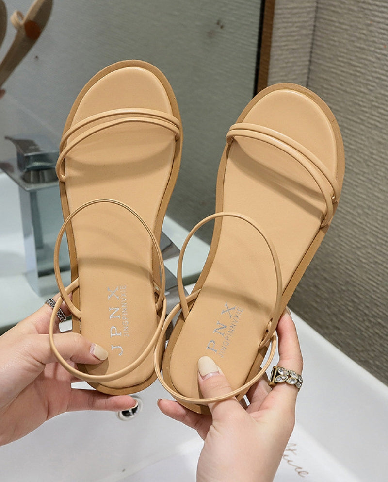 Flat Double Roman Sandals