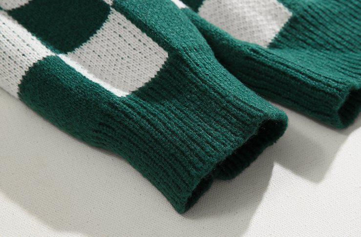 Checkerboard Sweater