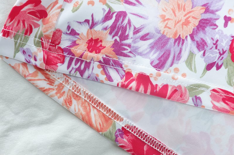 V-Neck Suspender Dress