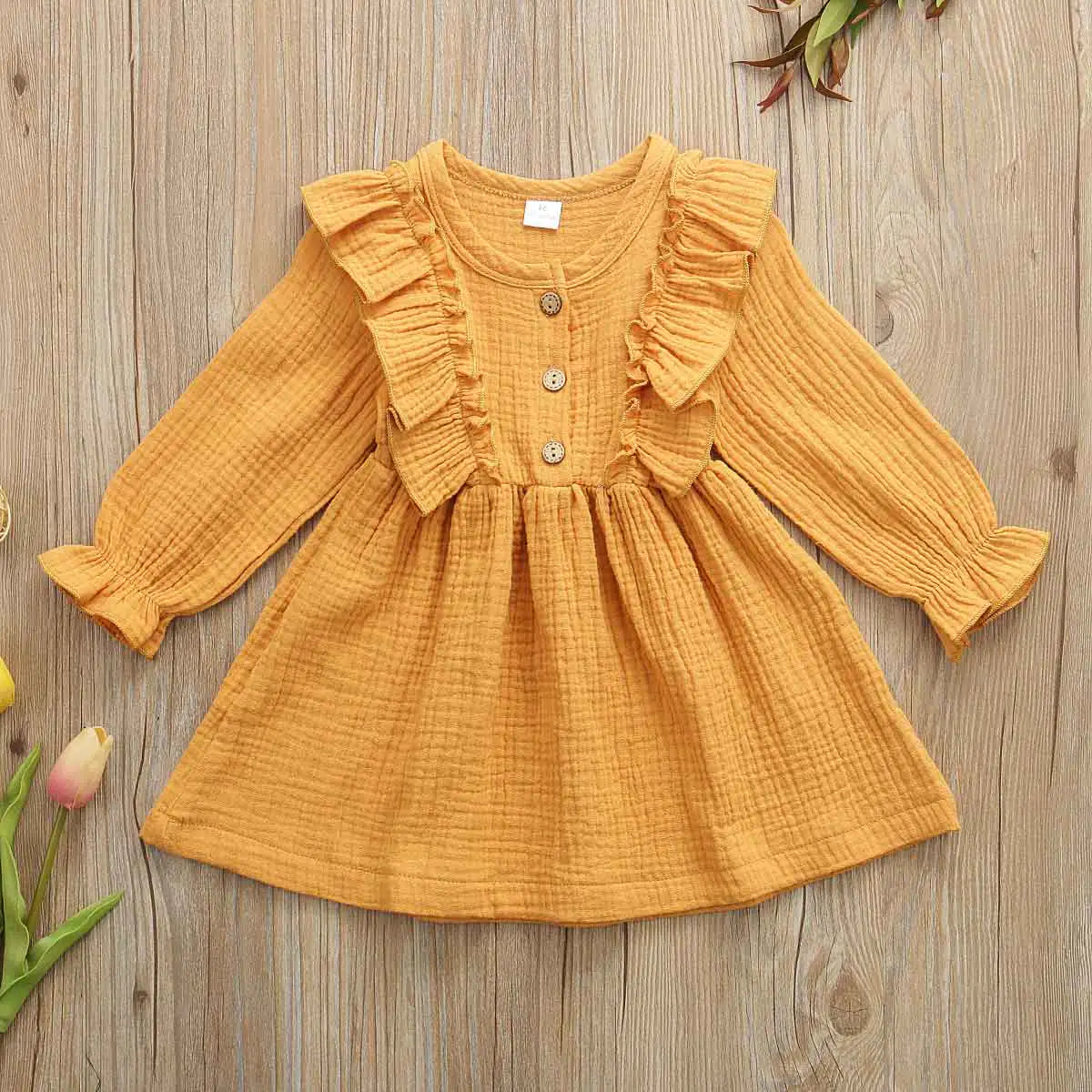 Children's Ruffled Sleeve