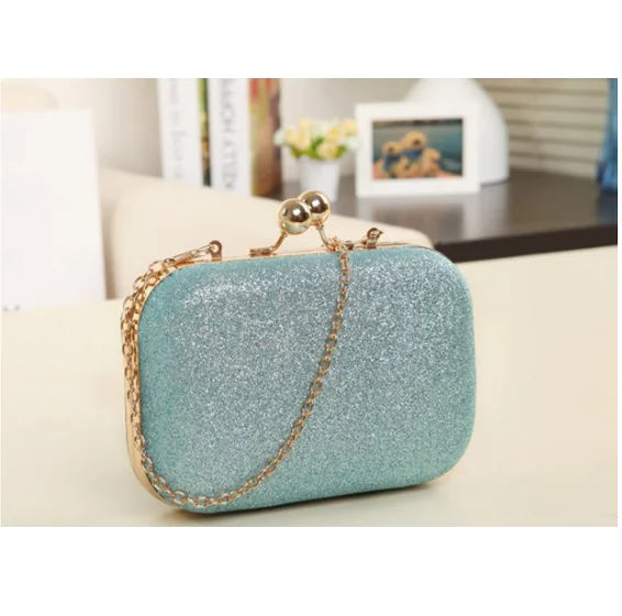 Round Mini Handbag with Chain