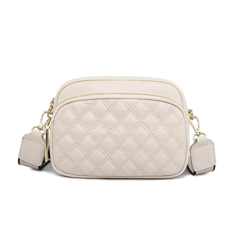 2024 New Women's Leather Quilted Shoulder Bag