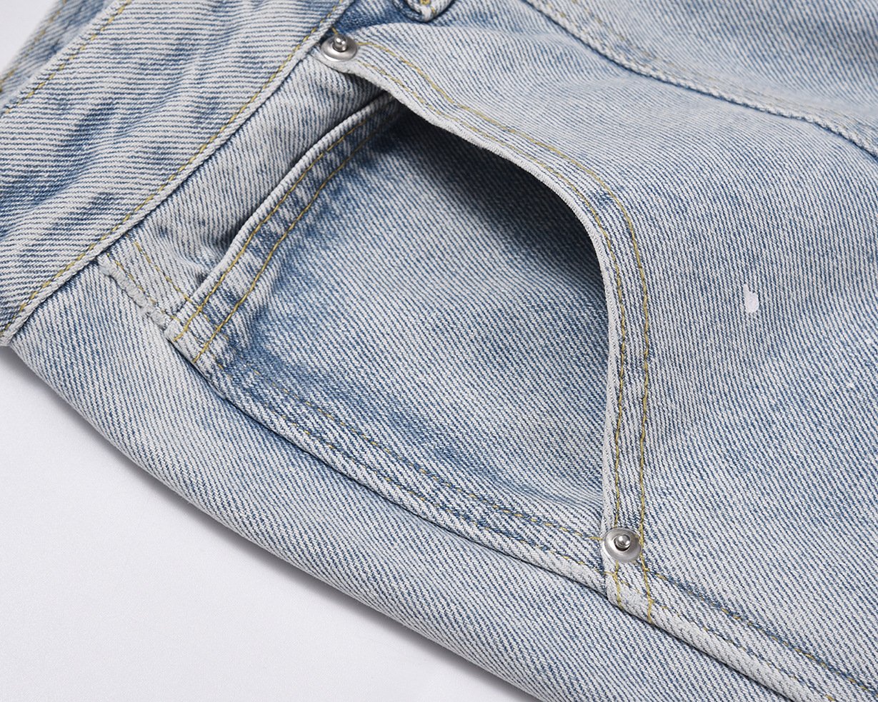 Men's Simple and Slightly Elastic Flare Jeans