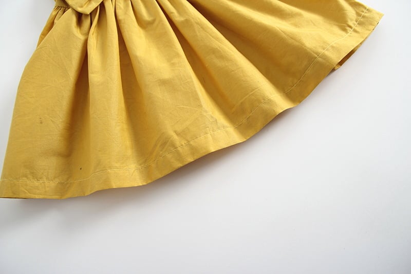 Fly Sleeve Bow Dress