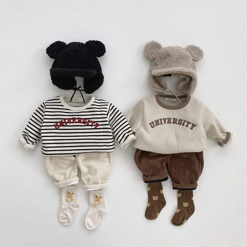 Children's Striped Long-Sleeved T-Shirt