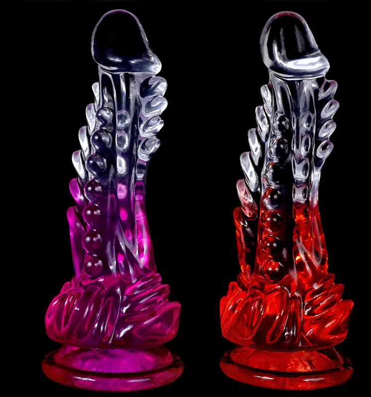 Clear Monster Fantasy Dildo