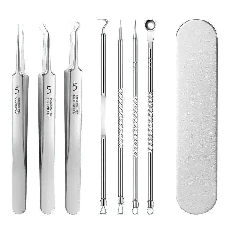 Professional Stainless Steel Acne Extraction Set