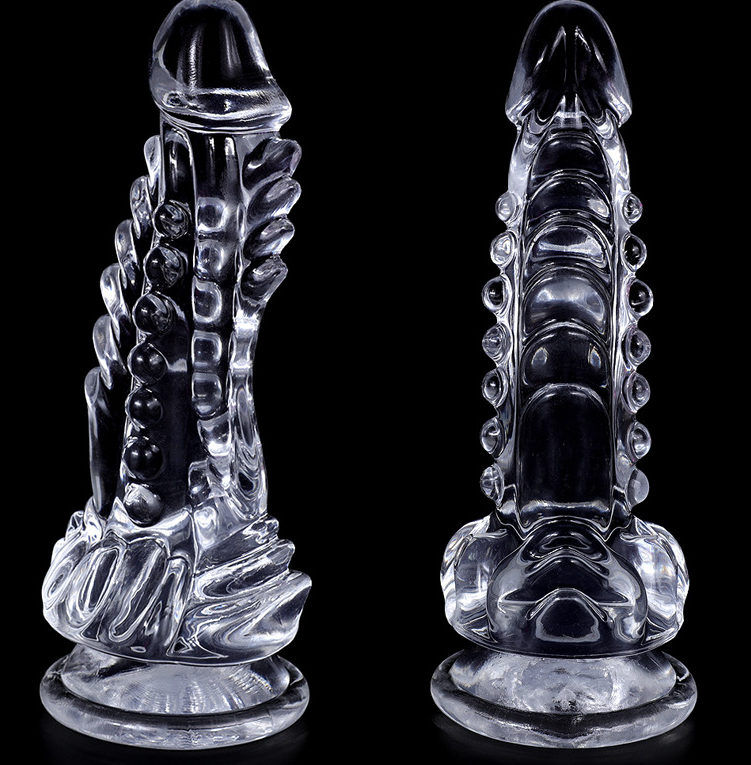 Clear Monster Fantasy Dildo