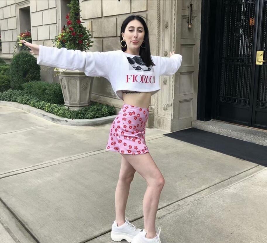 Street Hipsters with The Same Skirt