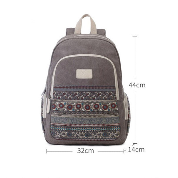 Fashion Outdoor Casual Ethnic Style Backpack - Adventure Meets Distinctive Style